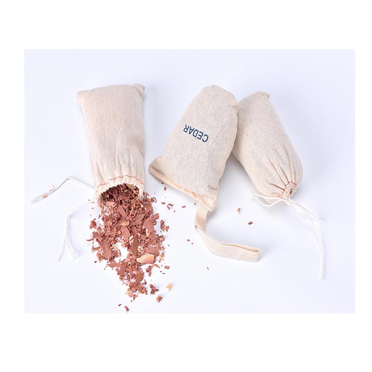 Natural Cedar Chips Sachets for Closet Shoe Moth Protection Display